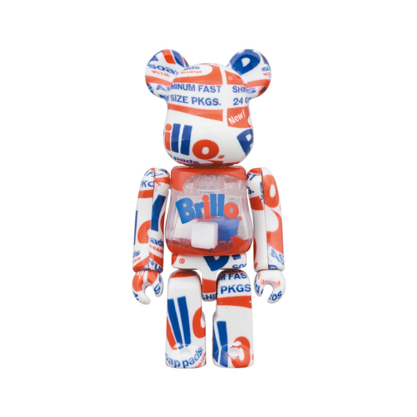 BE@RBRICK】ANDY WARHOL-BRILLO 100% & 400％ SET – PARTIST